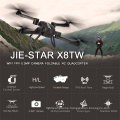 Hot SKY Hunter X8TW Drone With Camera Foldable Quadcopter Altitude Hold RC Helicopter Headless Mode RC Drones WiFi FPV